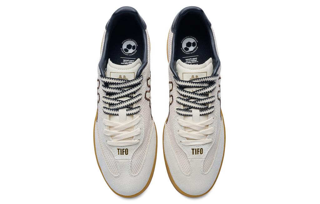 Sneakers Kappa Tifo Back to Back Slip Resistant Abrasion Resistant Low top Skateboard Shoes White Black