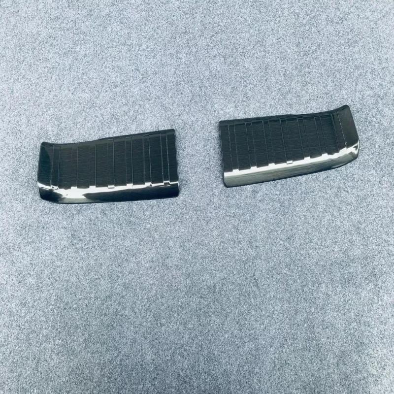 For Toyota Prius 60 Series  2024 Stainless Steel Rear Bumper rear Door Inner Tail Prevent Scuff Plate Sill Guard Cover Trim