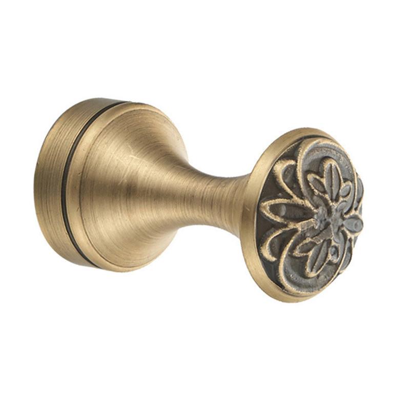1Pc Brass Bathroom Robe Vintage Hooks Wall Hook Clothes Hanger  Towel Hooks Gancho Bathroom Accessories