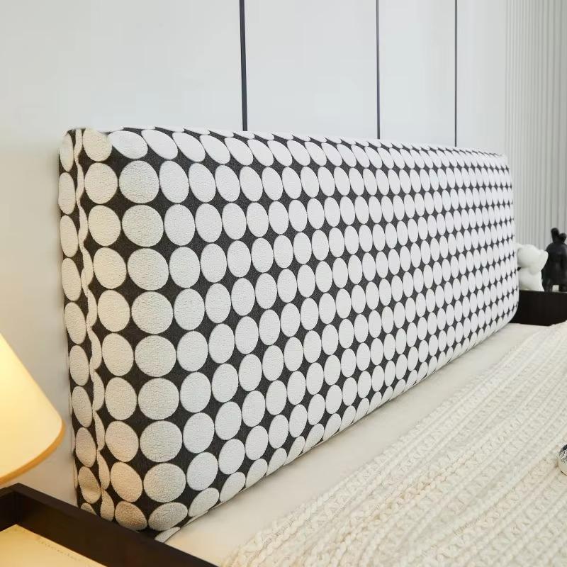 All-inclusive Elastische Bettkopfabdeckungen Staubdichte Kopfteil-Schonbezüge Strukturmuster Universelle Nachttisch-Abdeckung für Schlafzimmer