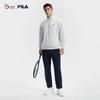 FILA Tennis Classic Simple Casual Versatile Fleece Knitted Sports Pants Men bottoms Sky-Blue A11M543615FBU