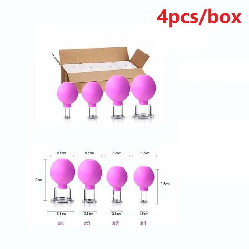 Silicone Cupping Massage Cup Body Face Neck Eye Massager Vacuum Body Facial Care Facial Steaming Pore Cleaner Tool Skin Care