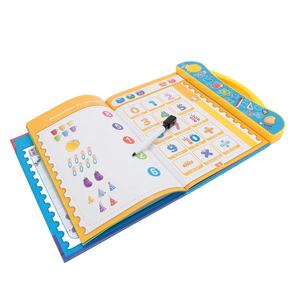 Educational Learning Toy Interactive Preschool Reading Device for Boys Girls Travel Home Gift