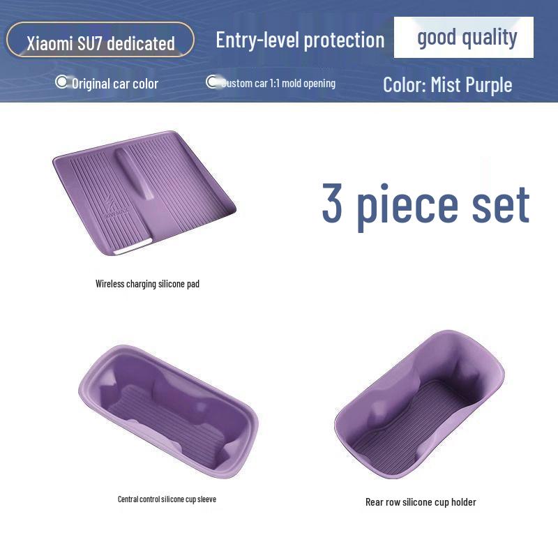 Silicone Pad for Xiaomi SU7 Car Interior Decoration Set