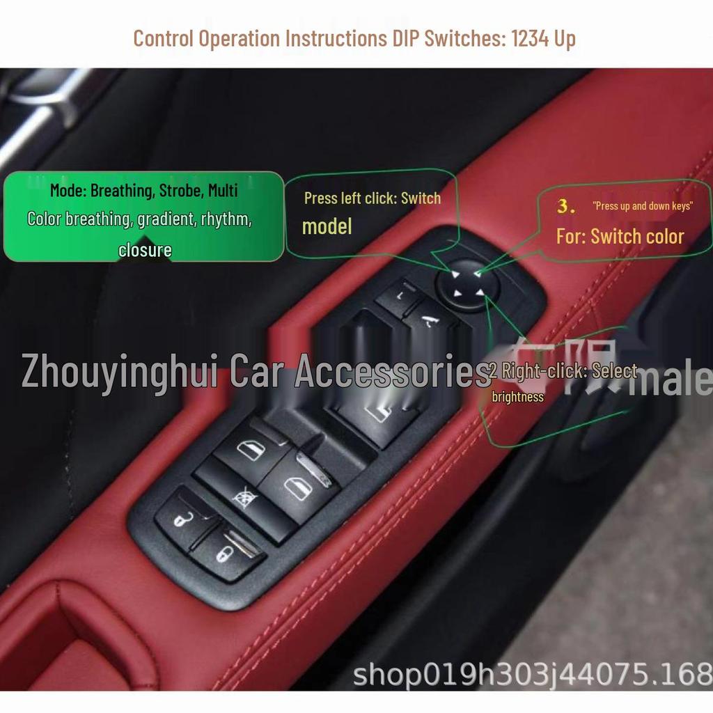 Maserati Levante & Ghibli 64-Color Dynamic Atmosphere Light