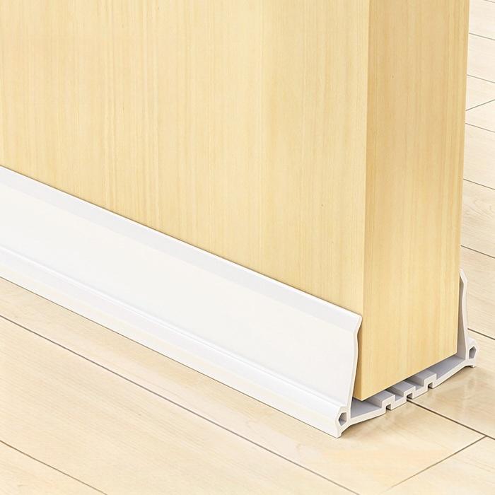

1PC 96cm/37.79inch Door Bottom Sealing Strip Windproof PVC Door Draft Stopper Anti Collision Dustproof Draught Excluder Door белый