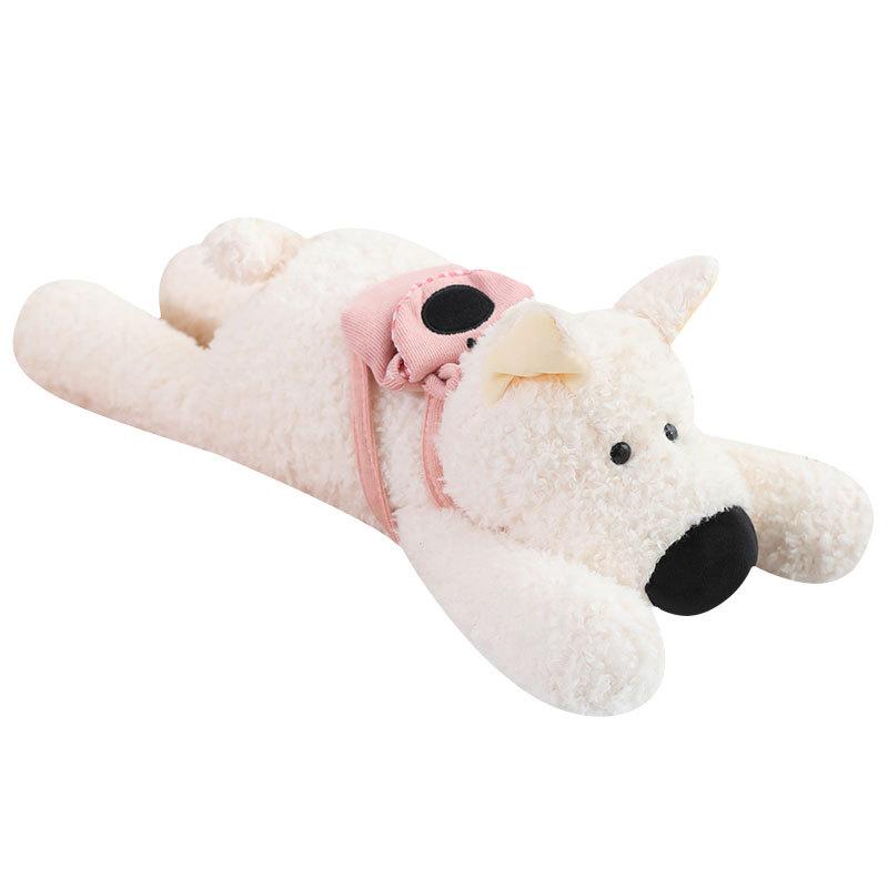 Cute Doggy West Highland Doll Plush Toy Puppy Dog Doll Children Sleeping Soothing Ragdoll Doll