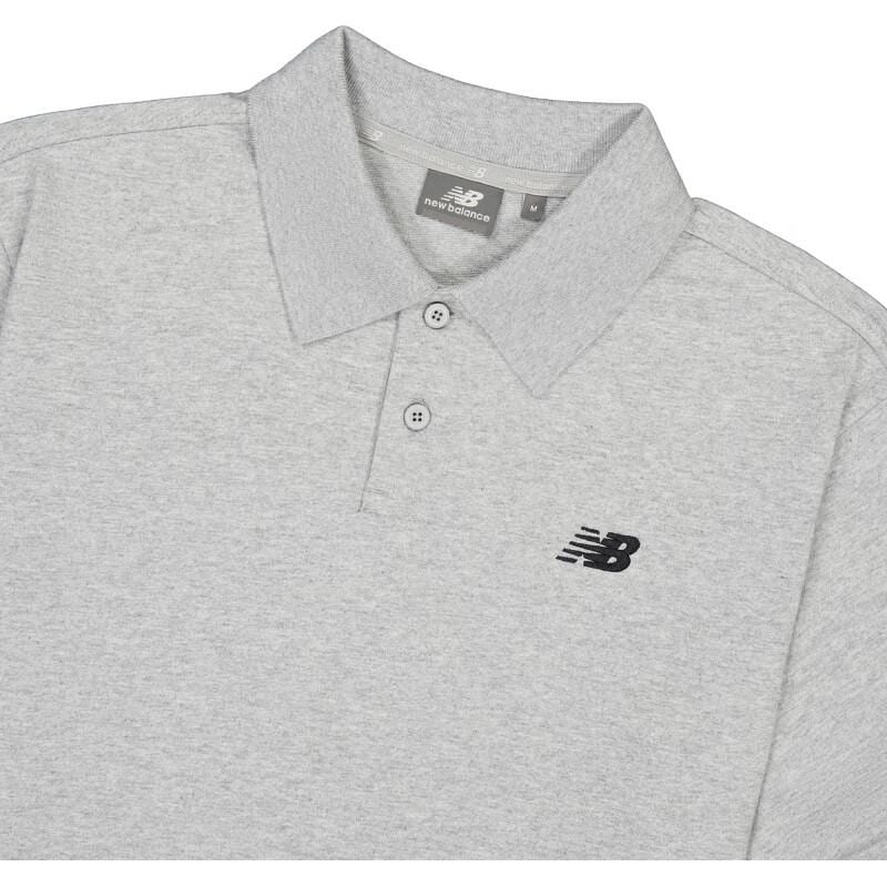 New Balance Polo Shirt Men's Gray NFE21011-MGR