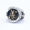New Personality Angel Seal Ring 316L Stainless Steel Men'S Ring