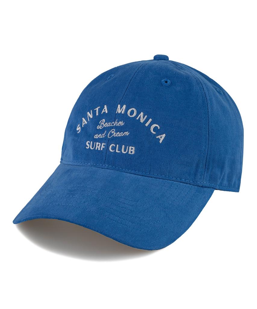 Bichiseuaenkeulim Santa Monica Cotton Ball Cap-Blue