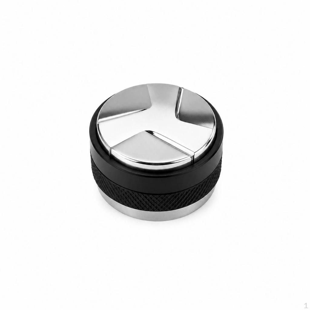 Distributor with TriLobed Design LowProfile Espresso Tool Knurled Coffee Distribution