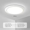 Modern Minimalist LED Ceiling Light Acrylic Round Lamp Aisle Decor Corridor Bathroom Balcony Bedroom Luminaire Indoor Decoration