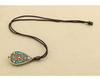 Elegant Ethnic Tibetan Water Drop Pendant Necklace for Women - Versatile, High-End, Long Sweater Chain