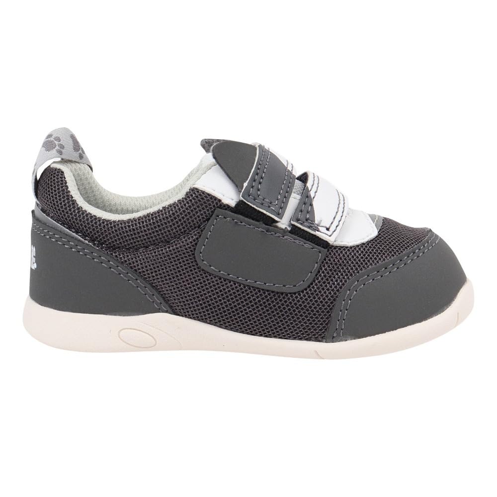 Baby Shoes Cat Sneakers GREY Cm 3E [IFME] 15.0