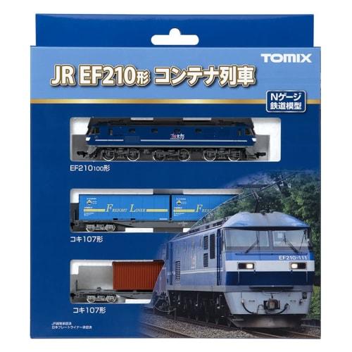 TOMYTEC N Gauge EF210 Container Train Set (3 Cars) 98394 Model Railroad Freight Cars