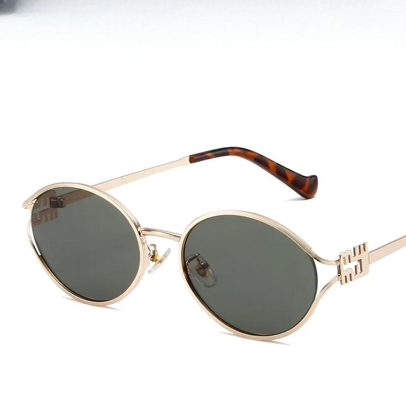 Nuevas Gafas de Sol de Verano Forma Ovalada Estilo Ins Gafas de Sol de Moda para Mujer Protección Solar UV400 Gafas de Sol Gafas De Sol Mujer