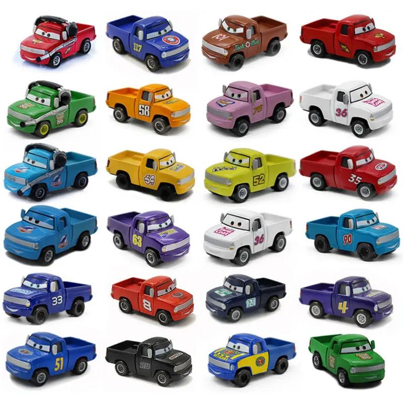 Pixar Cars command lightning McQueen Chick Hicks the-king pickup Alloy Diecast model Toy Car kids Birthday Gift