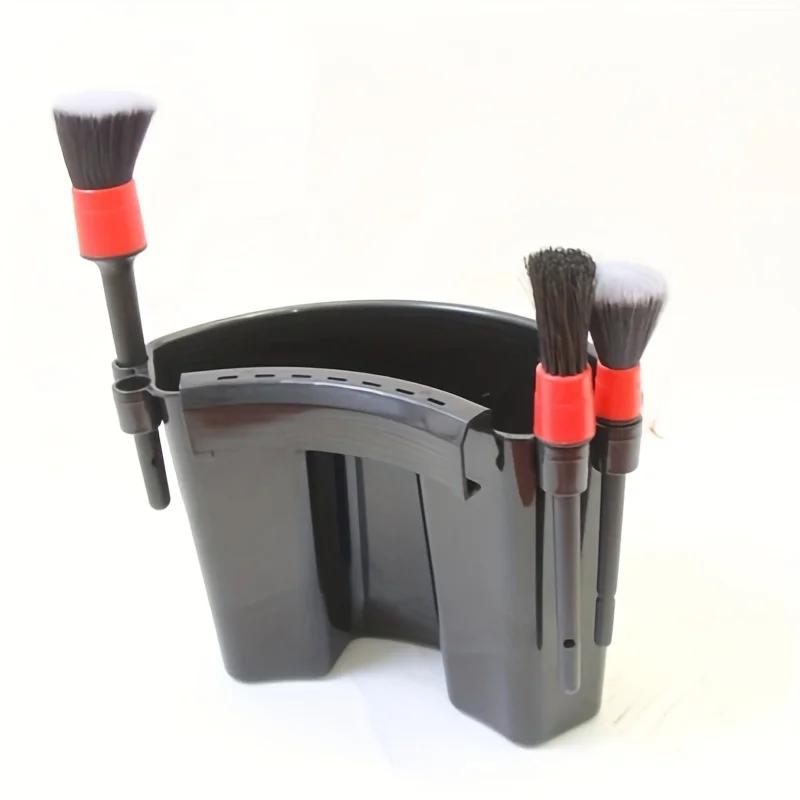 Universal Bucket Organizer Car Storage Kits External Hanging Detailing Tools Brushes Mitt Fast Easy Updated Style Cleaning Kits