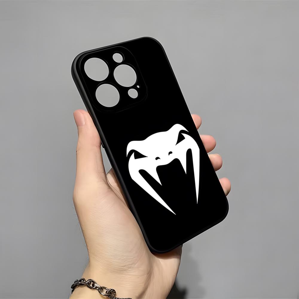 

V-Venum Phone Case For 16 Pro Max Iphone 15 14 Pro Max 13pro 11 X Xs Xr 8 7Plus Silicone Cover iPhone 16