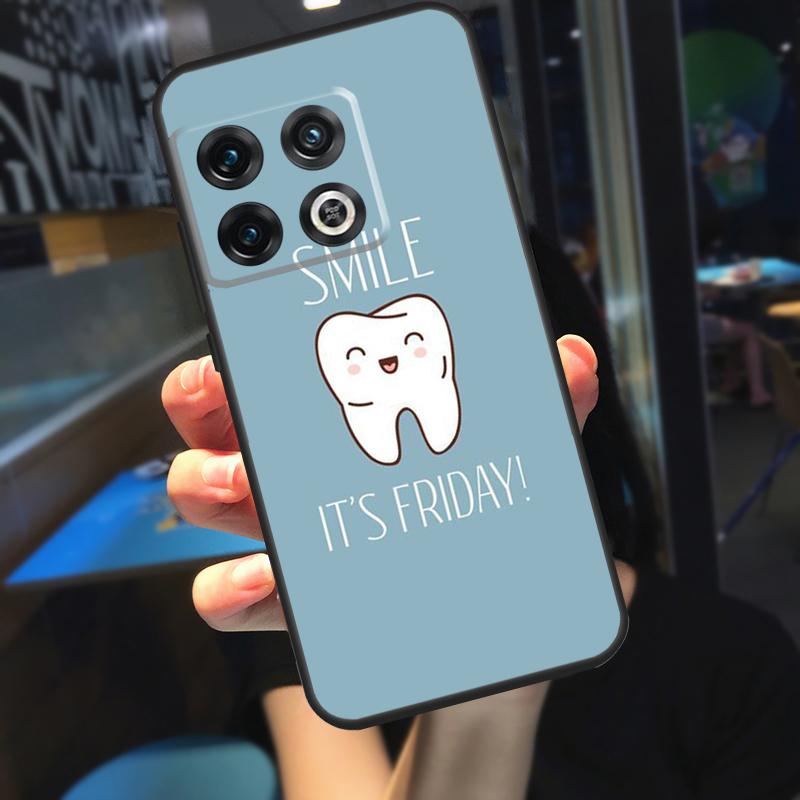 Dentist Dental Tooth Funda For OnePlus 12 12R 13 R 11 9 10 Pro 8T 9RT 10T OnePlus Nord N20 N30 CE 4 2 3 Lite Case