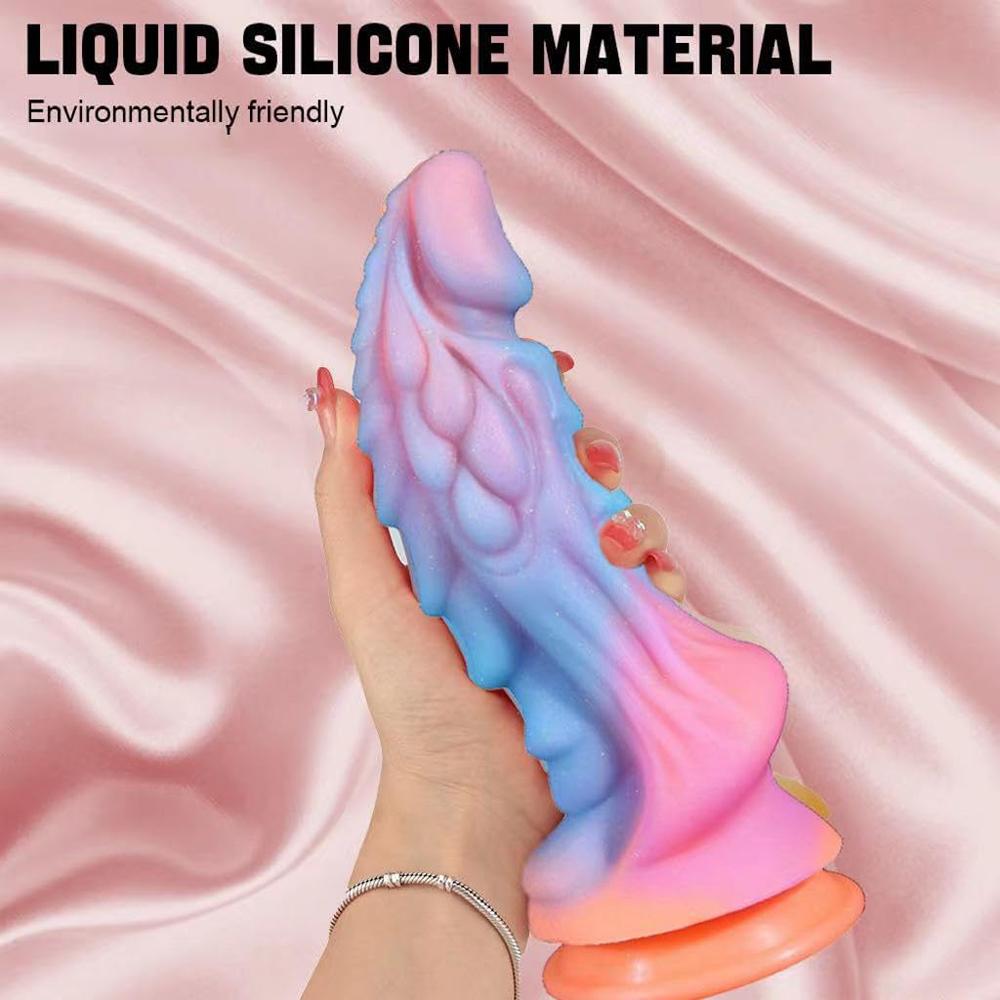 2026 Realistic Monster Dildo Sex Toys Huge Anal Dildo with Strong Suction Cup Liquid Silicone Thick Dildos Adult G-spot Clitoral Vaginal Masturbator