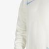 Nike Sweatshirt Loose Fit Crew Neck Logo Print Long Sleeve Kids Tops White FD0150-133