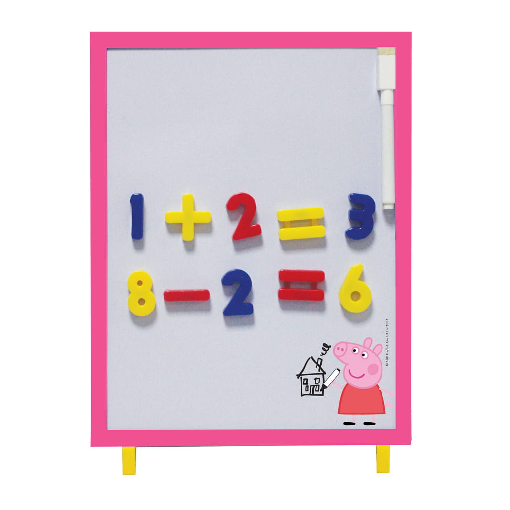 Diakakis Double-Sided Magnetic Board with Numbers - Peppa Pig