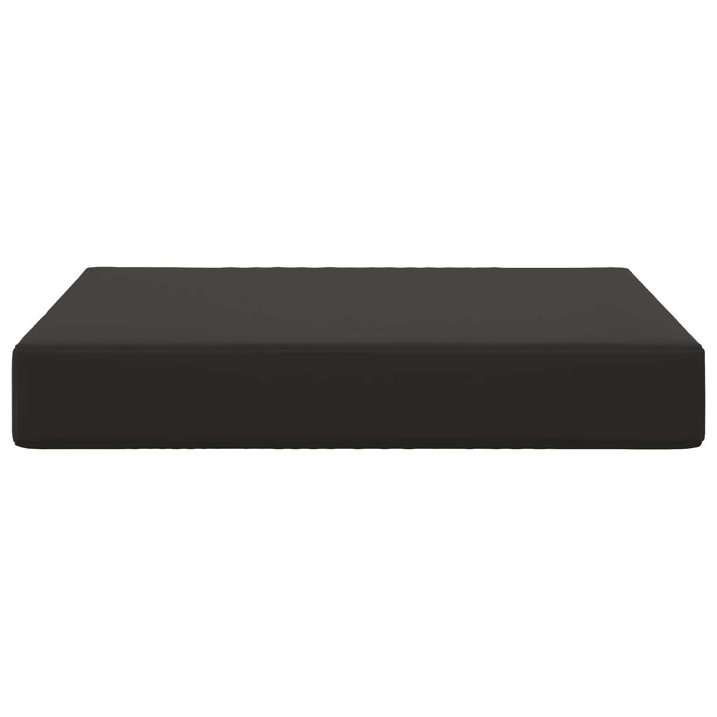 Outdoor Sofa Cushion Black 60 x 60 x 8 cm Polyester