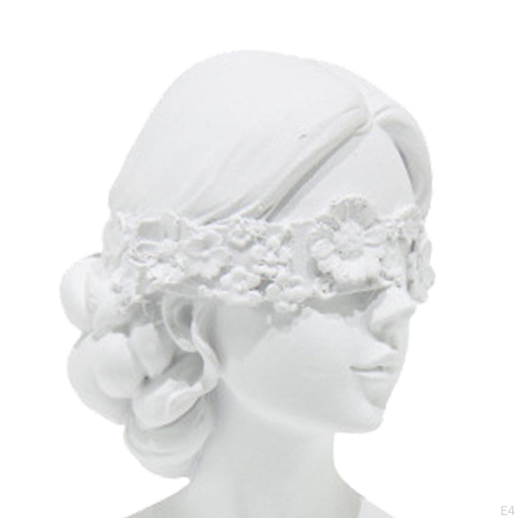 Display Stand Bust, Headphones Holder, 5in Hat Bracelet , Earrings Pendant for Showcase Retail