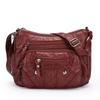 Casual and Minimalist Soft Leather Large Capacity Shoulder Bag