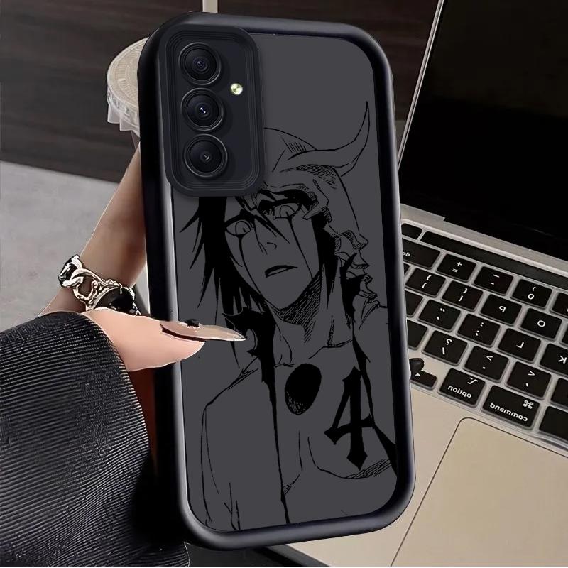 Anime Bleach Case for Samsung Galaxy S24 S23 S22 S21 Ultra Plus S20 FE A55 A54 A53 A52 A52S A51 A50 A50S A35 A34 Silicone Cover