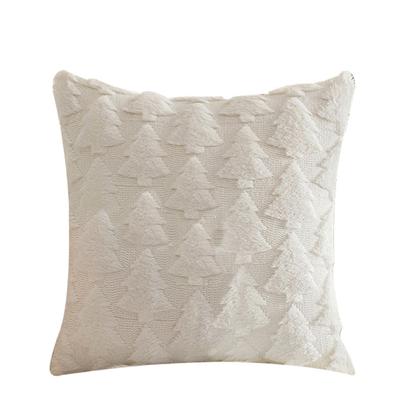 Christmas Tree Christmas Pillowcase 3D Pattern Solid Color Pillow Case Soft Green/Red/White Cushion Cover Home Decor