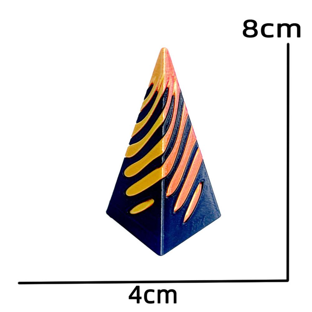 3Pcs Impossible Cone Fidget Toy Mini Vortex Thread Illusion Desktop Decoration