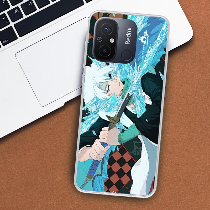 Bleach Hitsugaya Toushirou Phone Case For Xiaomi Redmi 12 13 12C 13C 14C 10 10C 10A 9 9C 9A 9T 8A 8 7A 7 6A 6 Pro K80 K70 K60 K4
