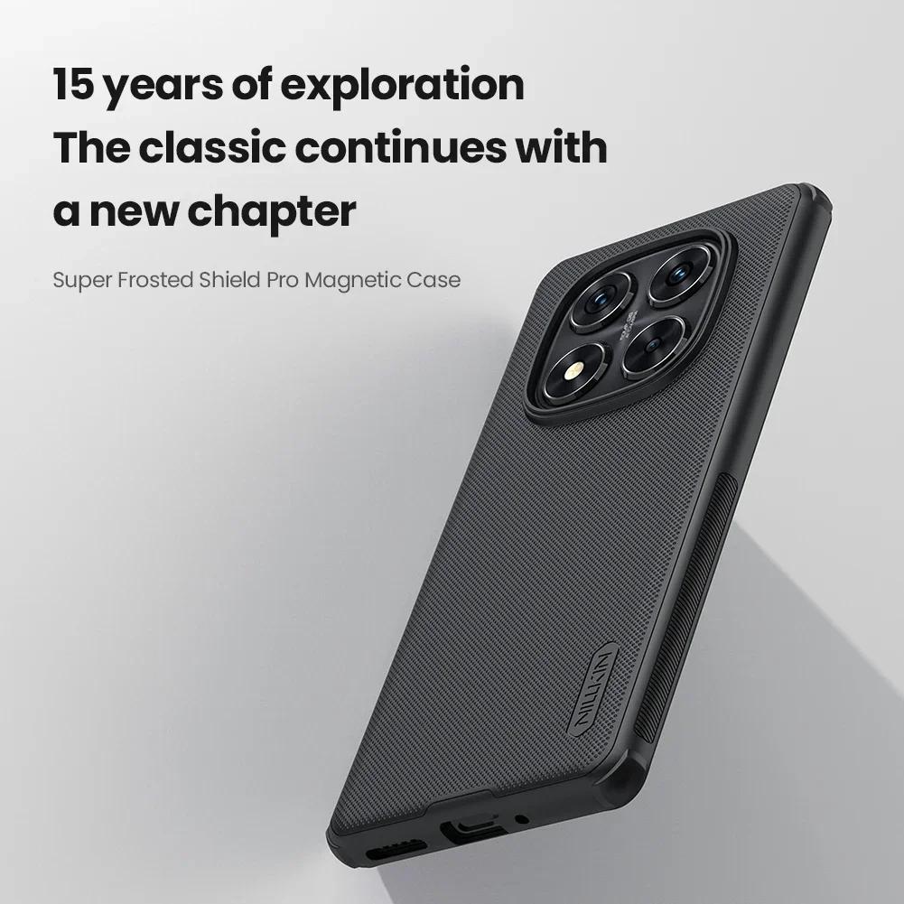 For Xiaomi Poco X7 5G Nillkin Case Hard PC Magnetic Super Frosted Shield Pro Magsafe Back Cover Protection Case