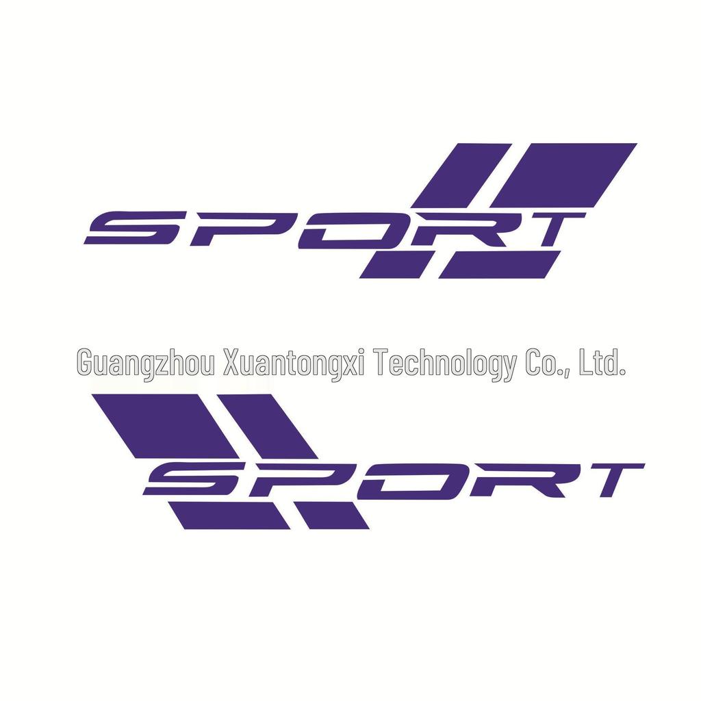 SPORT Vinyl Car & Truck Door Decals