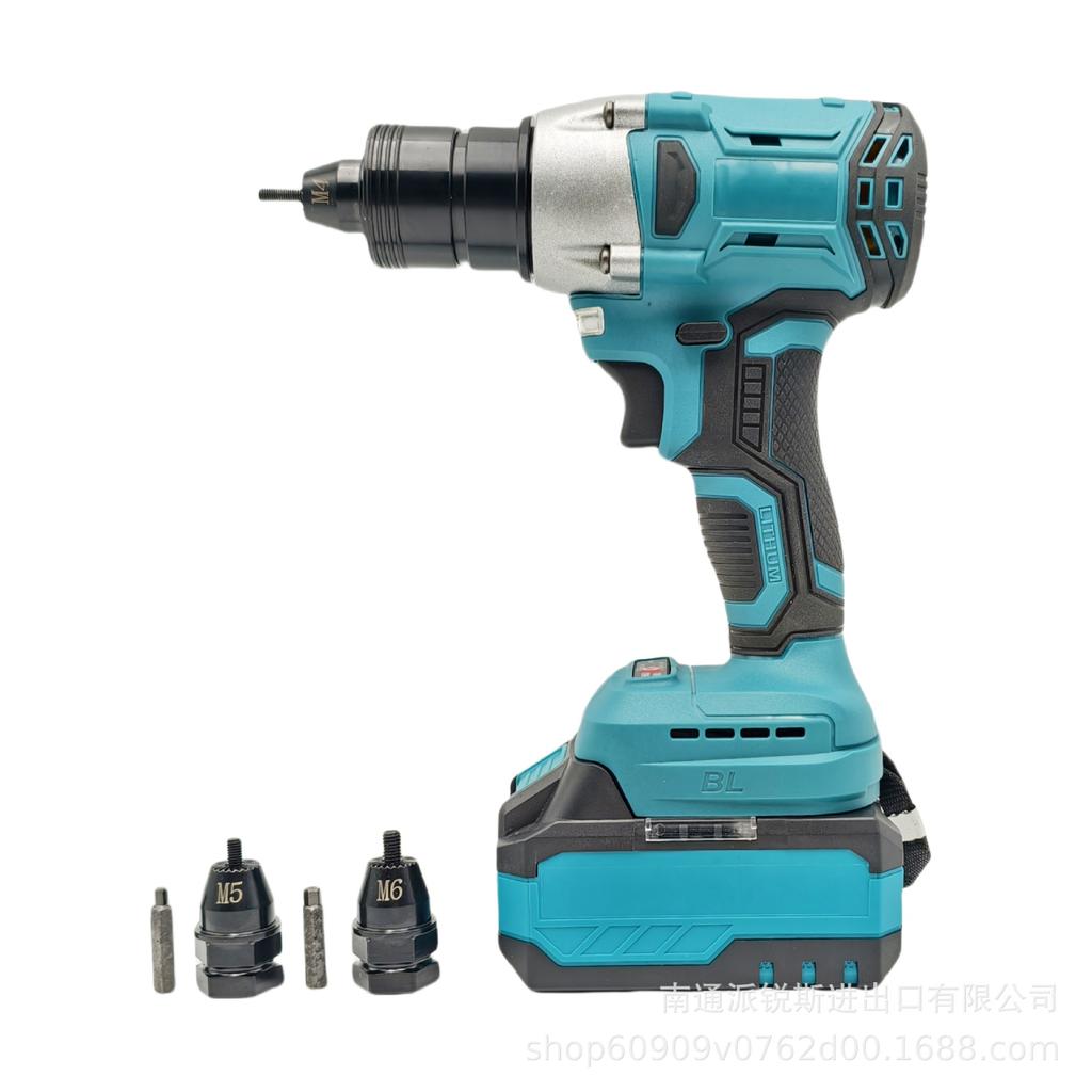 Automatic Lithium Battery Pneumatic Rivet Nut Gun