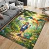 Anime Forest Adventure Carpet Suitable As a Non-slip Mat for the Living Room or Bedroom Sofa