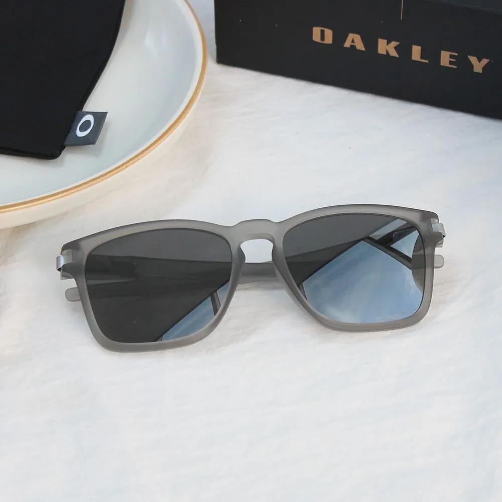 Latch Square 9358-14 Matte Grey Ink/Prism Black Oakley Sunglasses