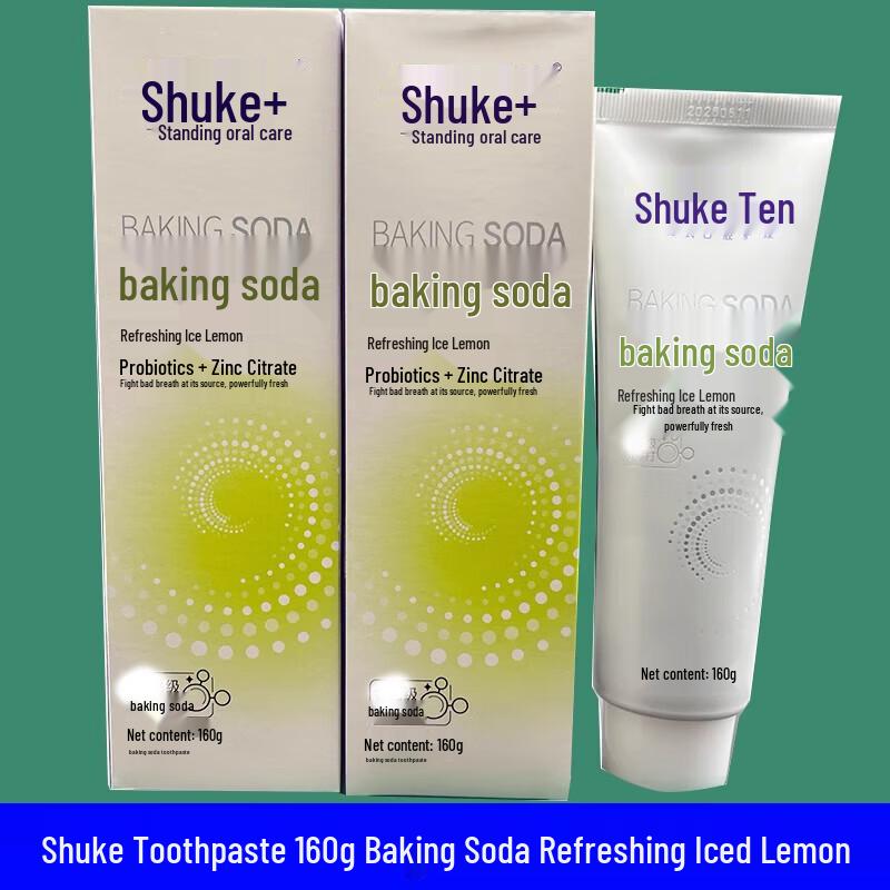 Saky Refreshing Lemon Baking Soda Toothpaste