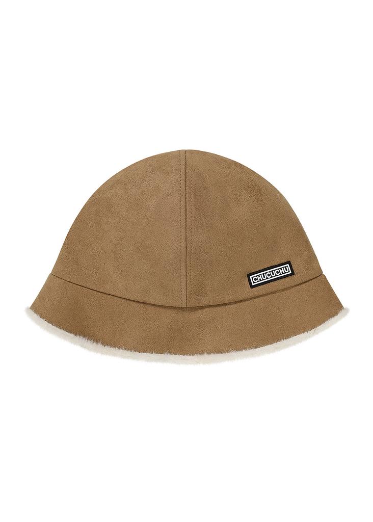 CHUCUCHU Cbdfw-Ht002W Suede Bucket Hat