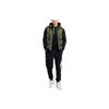 Nike Chaleco Acolchado Casual Deportivo con Estampado de Logotipo del Alfabeto para Hombre, Ropa Exterior Verde DD6818-326