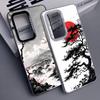 Japanese Minimalist Pine Tree Soft Phone Case for Samsung A17 A16 A15 A14 A13 A57 A56 A55 A54 A53 A37 A36 A35 A34 A33 A26 A25 A2