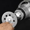 10pcs   Cutting Wheels 22mm Diameter Cut Off Discs with 2pcs 3mm Mandrels Replacement for     Tools