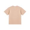 MLB Boston Red Sox American Vintage Logo Print Crew Neck Short Sleeve T-Shirt Unisex T-Shirt Light-Sand-Brown 3ATSB1133-43SAL