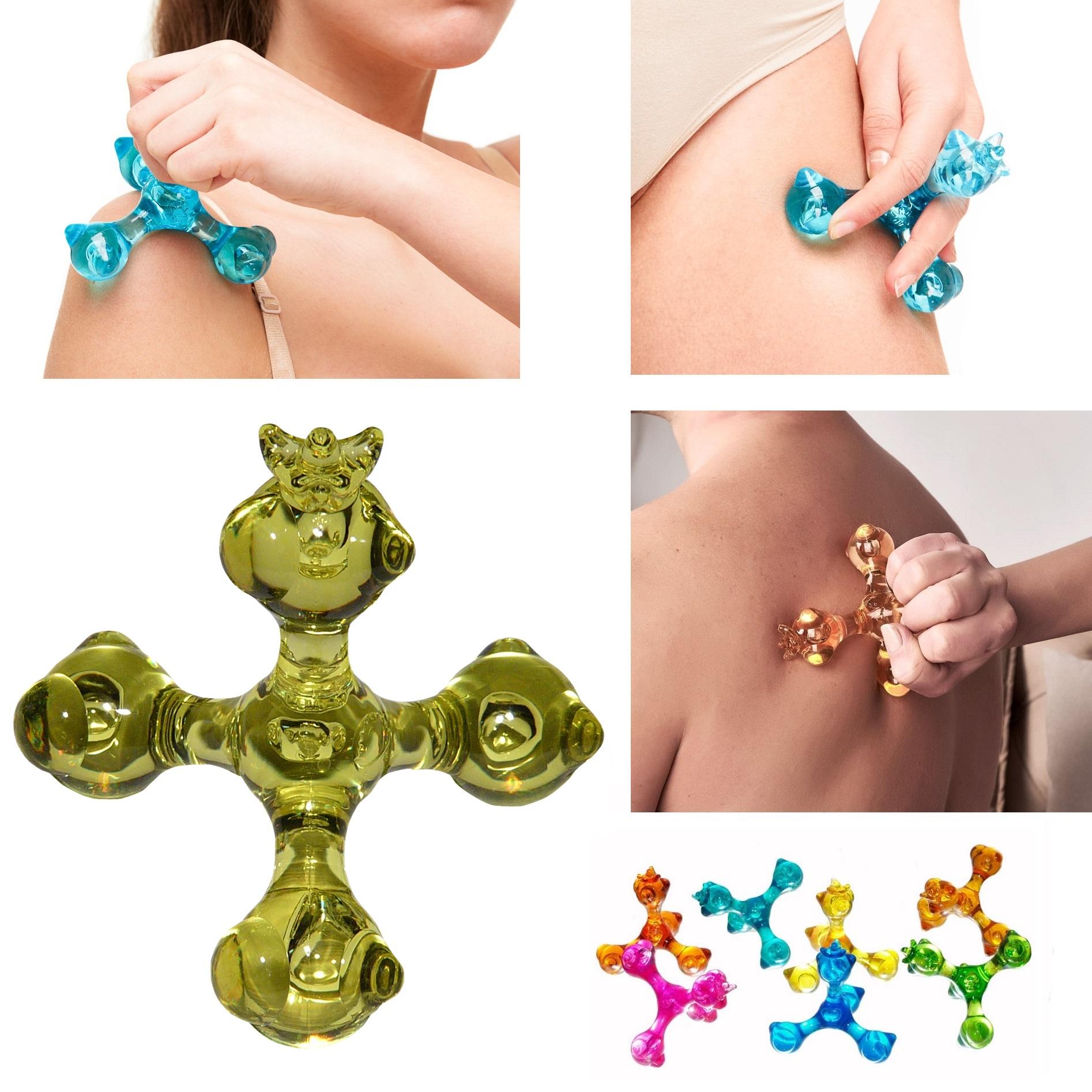 Massaggiatore Faraone Lyapko - massaggiatore manuale del corpo, quattro tipi di massaggio impastante