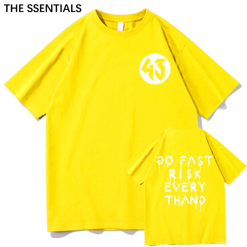 Ken Block T-shirt Mode unisex Harajuku grafiskt brevtryck Ken Block 43 T-shirt Unisex Klassisk Estetisk Casual T-shirt i bomull