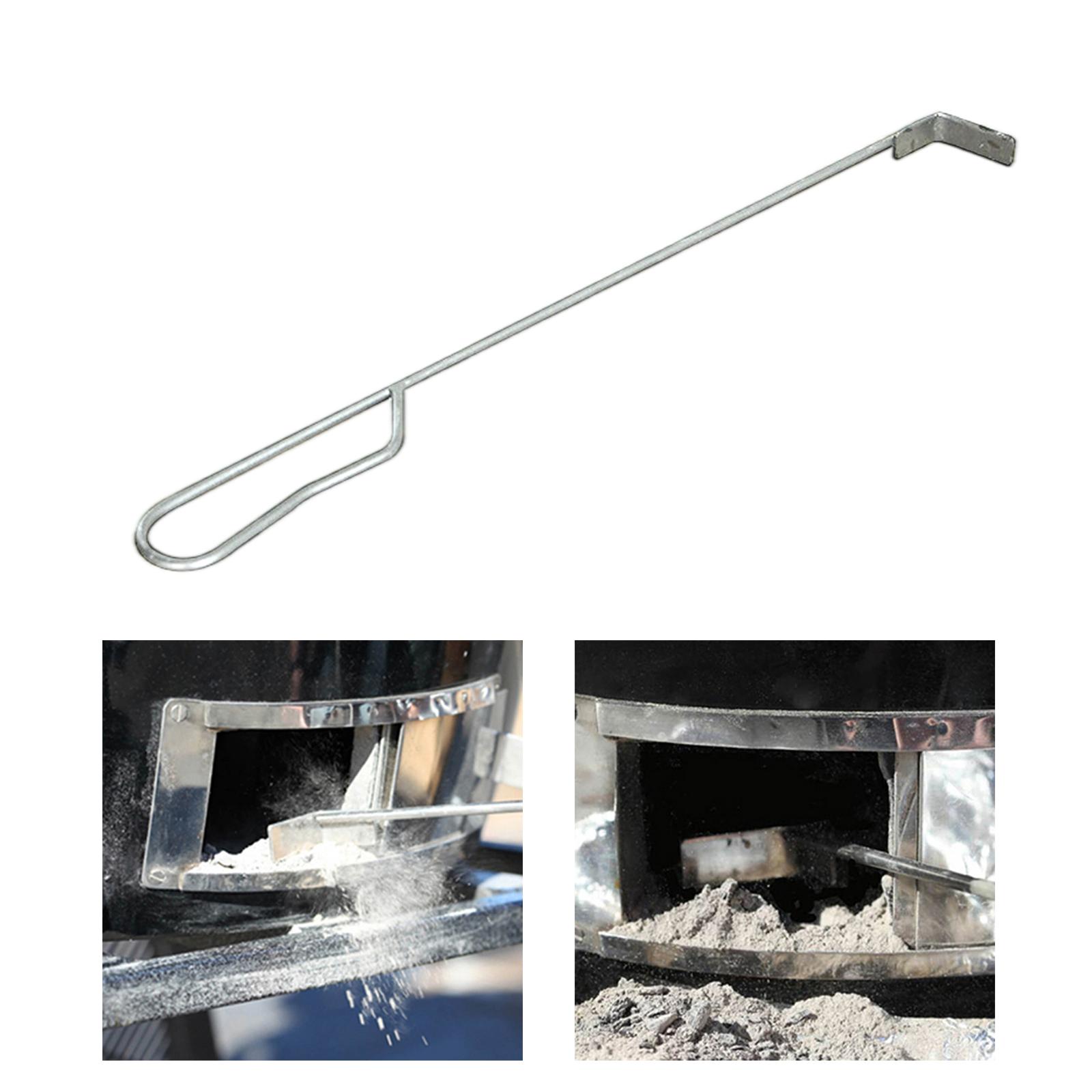 

Solid Ash Fireplace Ash Ash Ash Removal Tool Grill for Camping Fireplace BBQ