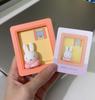Genuine Miffy Photo Frame Phone Stand Blind Box Cute Refrigerator Magnets Folding Support Kawaii Model Creative Toys Girls Gifts