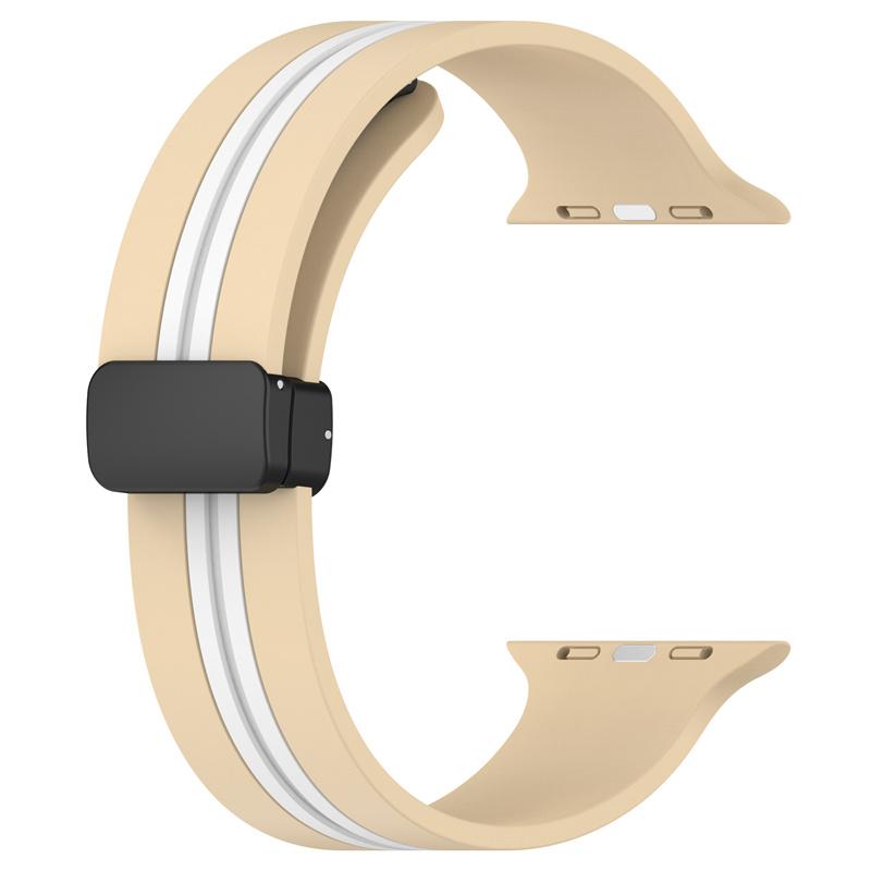 Silicone Strap For iWatch Band 38mm/40mm/41mm Bracelet Series 8 SE 7 6 5 4 3 2 1 SE Ultra Band